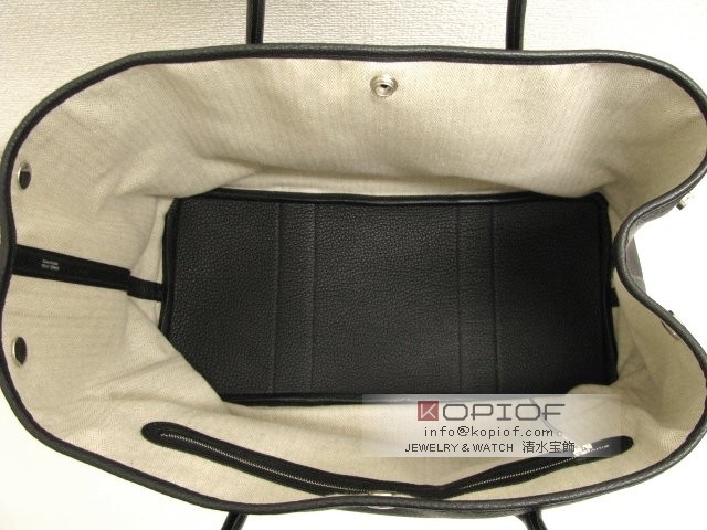 エルメス ガーデン スーパーコピーパーティPMネゴンダ-ブラック(シルバー金具) her006